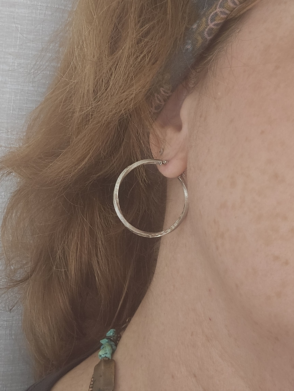 Sterling Silver Hoop Earrings